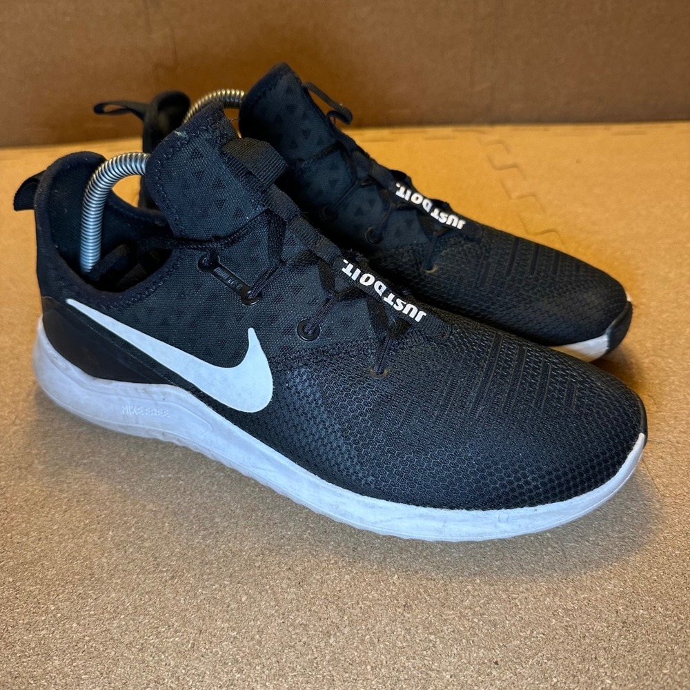 Nike Free TR 8 Just Do It Womens Black White Training Shoes 942888-001 Size 10